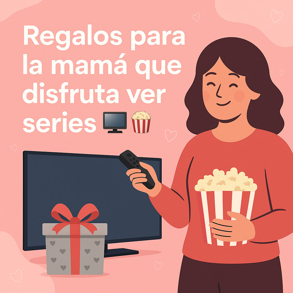 Regalos para la mamá que disfruta ver series